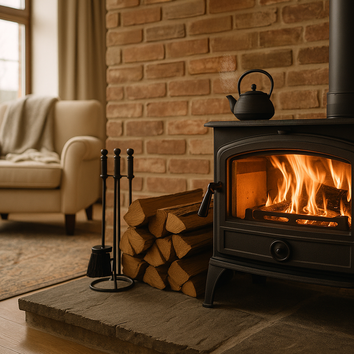 Verdampferkessel für Öfen: Warum Luftbefeuchter am Kamin so wichtig sind - Verdampferkessel für Öfen – Luftbefeuchter für gesundes Raumklima