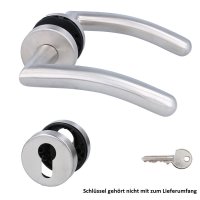 Rosettengarnitur Modell Swing Edelstahl runde Rosette...