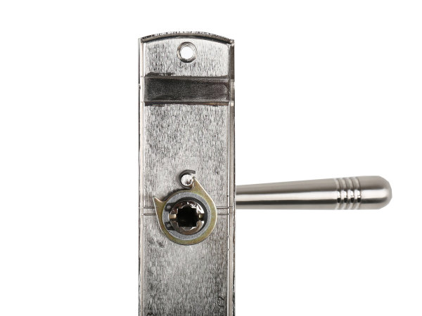 Türgriff Türklinke Türbeschlag Türdrücker in Nickel matt Drückergarnitur Buntbart