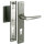 T&uuml;rgriff T&uuml;rbeschlag Langschildgarnitur T&uuml;rklinke T&uuml;rdr&uuml;cker Modell Monobloc Aluminium