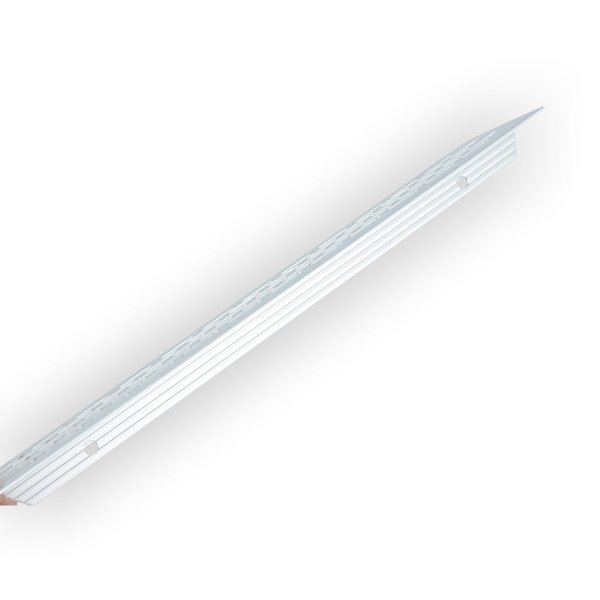 Aluminium Lüftungsgitter 60x245mm Stegblech Lüftungsblech Lüftung Heizungsgitter Silber eloxiert