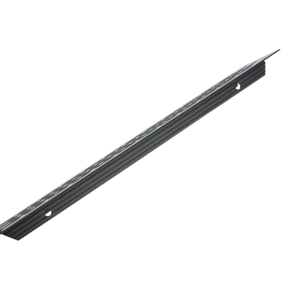 Aluminium Lüftungsgitter 60x245mm Stegblech Lüftungsblech Lüftung Heizungsgitter Schwarz eloxiert