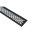 Aluminium Lüftungsgitter 60x245mm Stegblech Lüftungsblech Lüftung Heizungsgitter Schwarz eloxiert