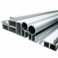 Aluminium Winkelprofil 20x20x1mm 1 Meter Rohr, Flach,...