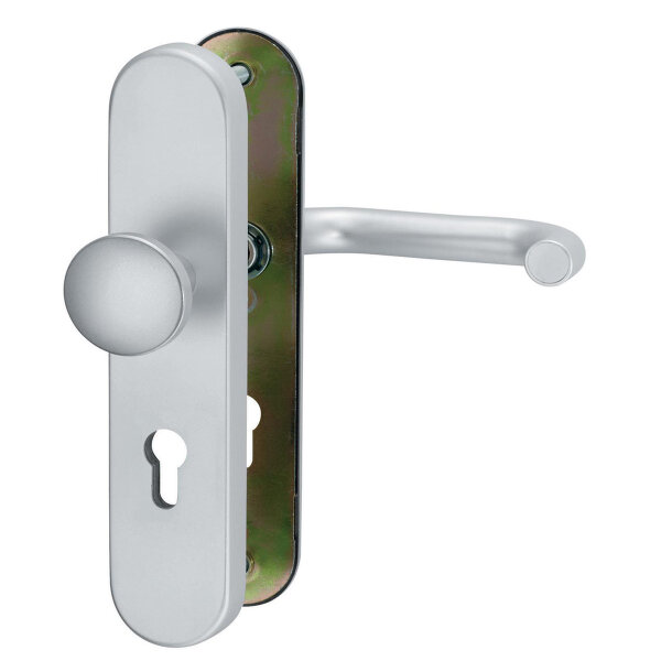 Schutzbeschlag Modell Titan-11 Aluminium Sicherheitsbeschlag F1 natureloxiert vers. Varianten