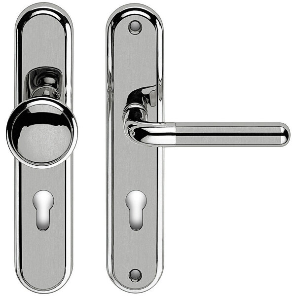 Schutzbeschlag aus Messing Modell Herkules Messing verchromt/nickelmatt vers. Varianten