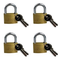 4er Set Vorhängeschlösser 50mm...