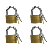 4er Set Vorhängeschlösser 70mm...