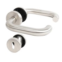 Echt Edelstahl Türdrücker Modell Real...