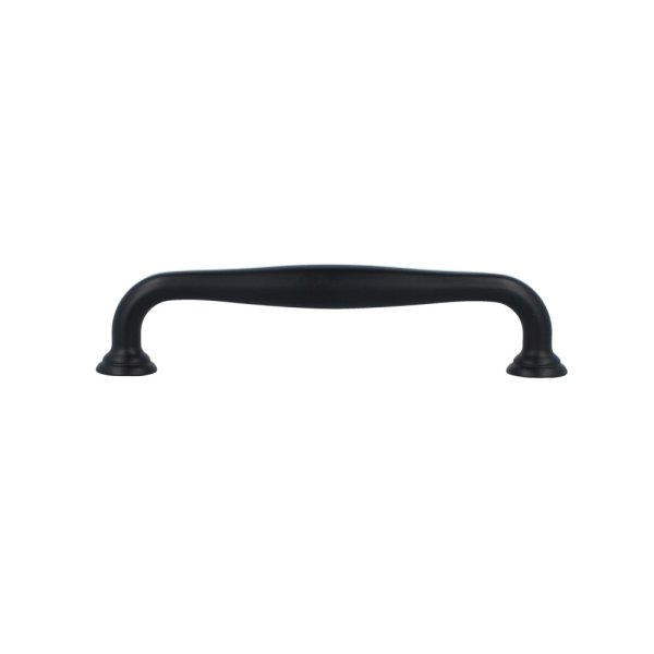 Möbelgriff Schubladengriff schwarz matt Serie UZ70 Schrankgriff Türgriff Zamak 128mm