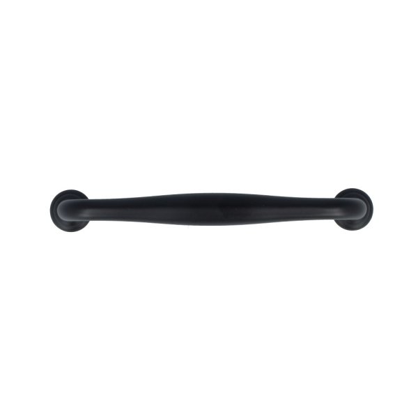 Möbelgriff Schubladengriff schwarz matt Serie UZ70 Schrankgriff Türgriff Zamak 128mm