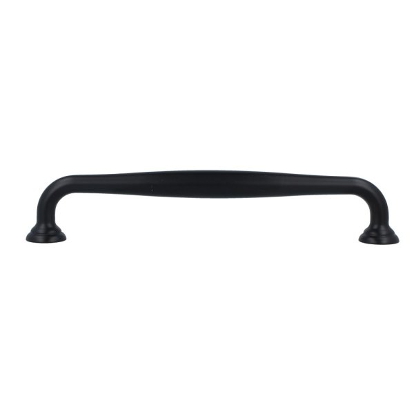 Möbelgriff Schubladengriff schwarz matt Serie UZ70 Schrankgriff Türgriff Zamak 160mm