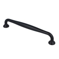 Möbelgriff Schubladengriff schwarz matt Serie UZ70...