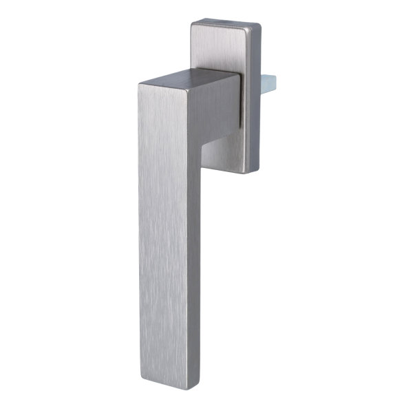 Fenstergriff Rasterolive Fensterolive Aluminium 45° Rasterung exklusives Design Edelstahl Optik