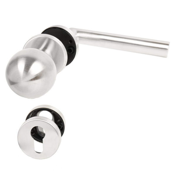 Rosettengarnitur Türdrücker Edelstahl Modell Metro Drückergarnitur Türbeschlag