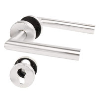 Rosettengarnitur Türdrücker Edelstahl Modell...