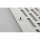 Lüftungsgitter Lochblech Aluminium 60mm Breit Silber eloxiert Lüftungsblech