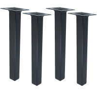 Möbelfüsse Schwarz 4er Set Möbelbeine...