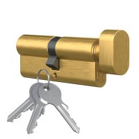 Knaufzylinder Knopfzylinder Ausführung Messing...