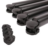 4er Set rollende Tischbeine Tischbeine auf Rolle mit...