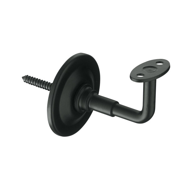 Handlaufstütze Handlaufhalter Schwarz Geländerstütze ø 70mm