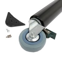 Tischbein auf Rolle mit Bremse Höhe 710mm ø...