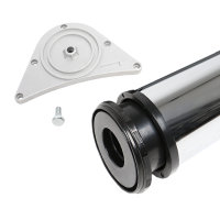 Einzelne Tischbeine 710mm Höhe aus Stahl ø...