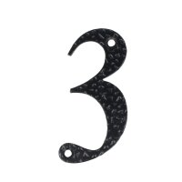 Hausnummern 0-9 Buchstaben A-H schwarz Hausziffern...