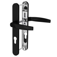 Schmalrahmengarnitur 8-72mm Schwarz RAL9005...