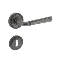 Antik Graue Rosettengarnitur Türgriff...