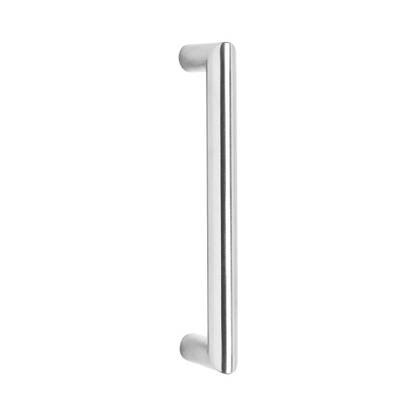 Intersteel Türgriffe paarweise gerade-90° 375x70x25 Mittenabstand 350 Edelstahl gebürstet