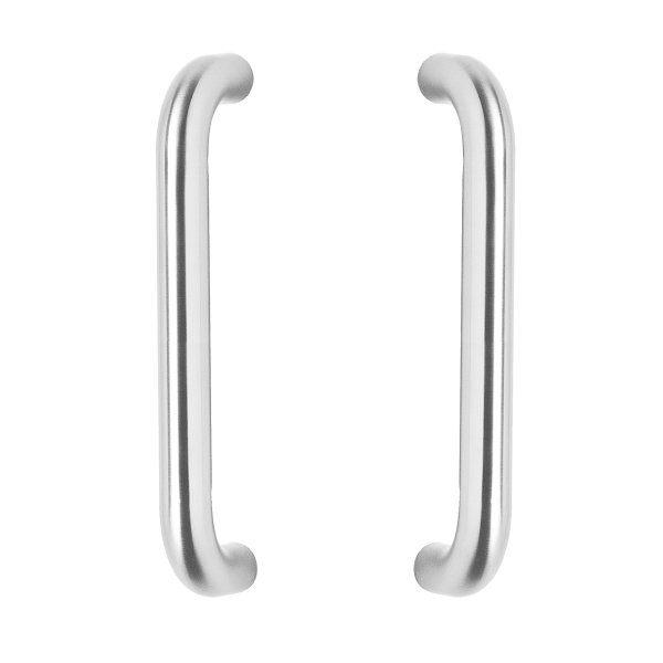 Intersteel Türgriffe paarweise U-Form 630x80x30 Mittenabstand 600 Edelstahl gebürstet