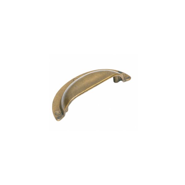 Intersteel Griffmuschel 97 mm Messing Antik