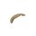 Intersteel Griffmuschel 97 mm Messing Antik