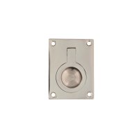 Intersteel Einbauring 41 x 31 mm Nickel