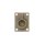 Intersteel Einbauring 41 x 31 mm Messing natur