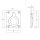 Intersteel Einbauring 60 x 49 mm Messing natur