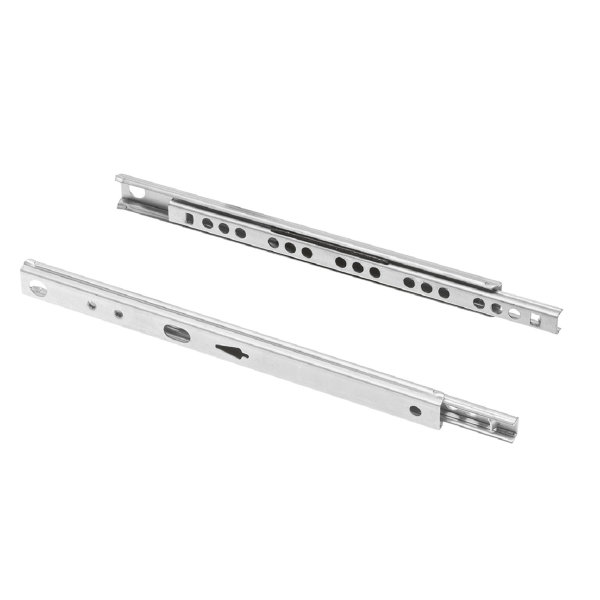 Teleskopschiene 310mm Schubladenauszug 17mm Führungsschiene Teilauszug paarweise