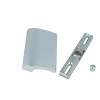 Deluxe Balkontür-Set Aluminium Ziehgriff...