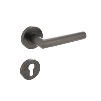 Intersteel Türdrücker Bastian auf runde Rosette...