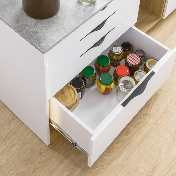 Schubladenauszug Schwerlastauszug 600mm bis 50 Kilo pro Paar