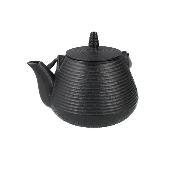 Kaminofen Luftbefeuchter aus Gusseisen – Verdampferkessel 2,5 Liter schwarz inkl. Deckel