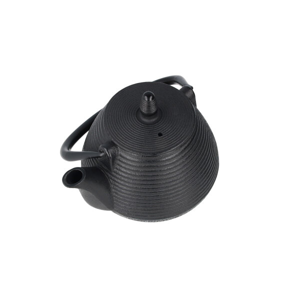 Kaminofen Luftbefeuchter aus Gusseisen – Verdampferkessel 2,5 Liter schwarz inkl. Deckel