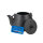 Kaminofen Luftbefeuchter aus Gusseisen – Verdampferkessel 2,5 Liter schwarz inkl. Deckel