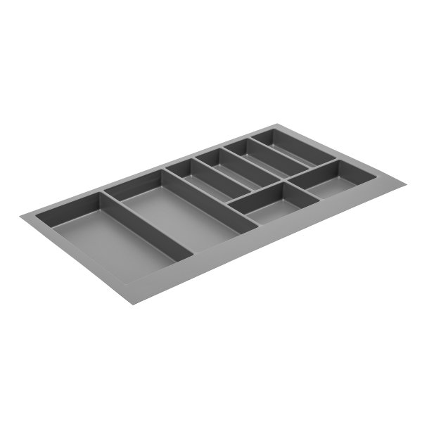 Universal Kunststoff Besteckeinsatz Schubladeneinlage 474mm Tiefe Besteckkasten