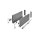 Schubkastensystem 300mm - 200mm mit SoftClose Funktion 40 kg Traglast Anthrazit Schubladensystem