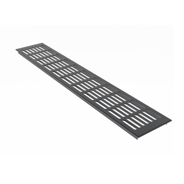 Lüftungsblech Aluminium 100mm x 200mm Lüftungsgitter Anthrazit RAL7016