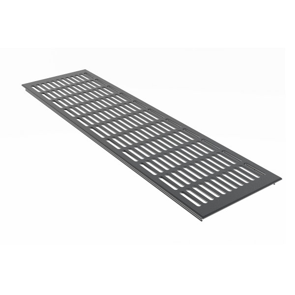Aluminium Belüftungsgitter Anthrazit RAL7016 Stegblech 150mm x 400mm Lüftungsgitter