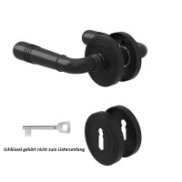 Hochwertige Schwarz matte Rosettengarnitur...