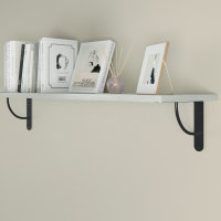 Garderobenkonsole Regalwinkel Schwarz...